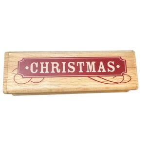 Hot Fudge Studio Studio G Christmas Rubber Stamp